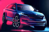 ŠKODA KODIAQ RS – gwarant sportowych emocji na pierwszych szkicach