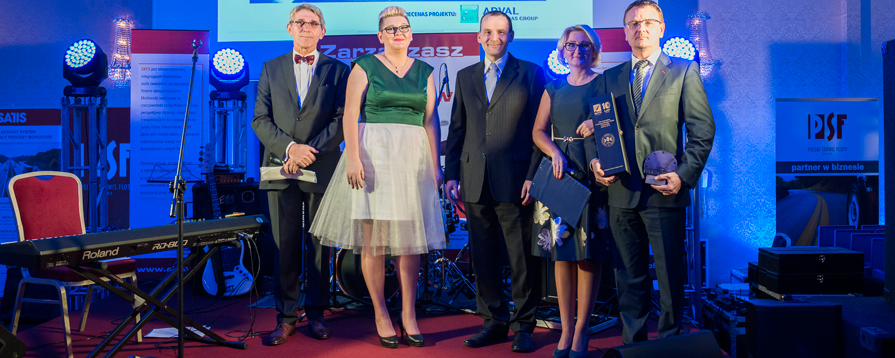 Odbiór nagrody w konkursie Auto Flotowe 2015